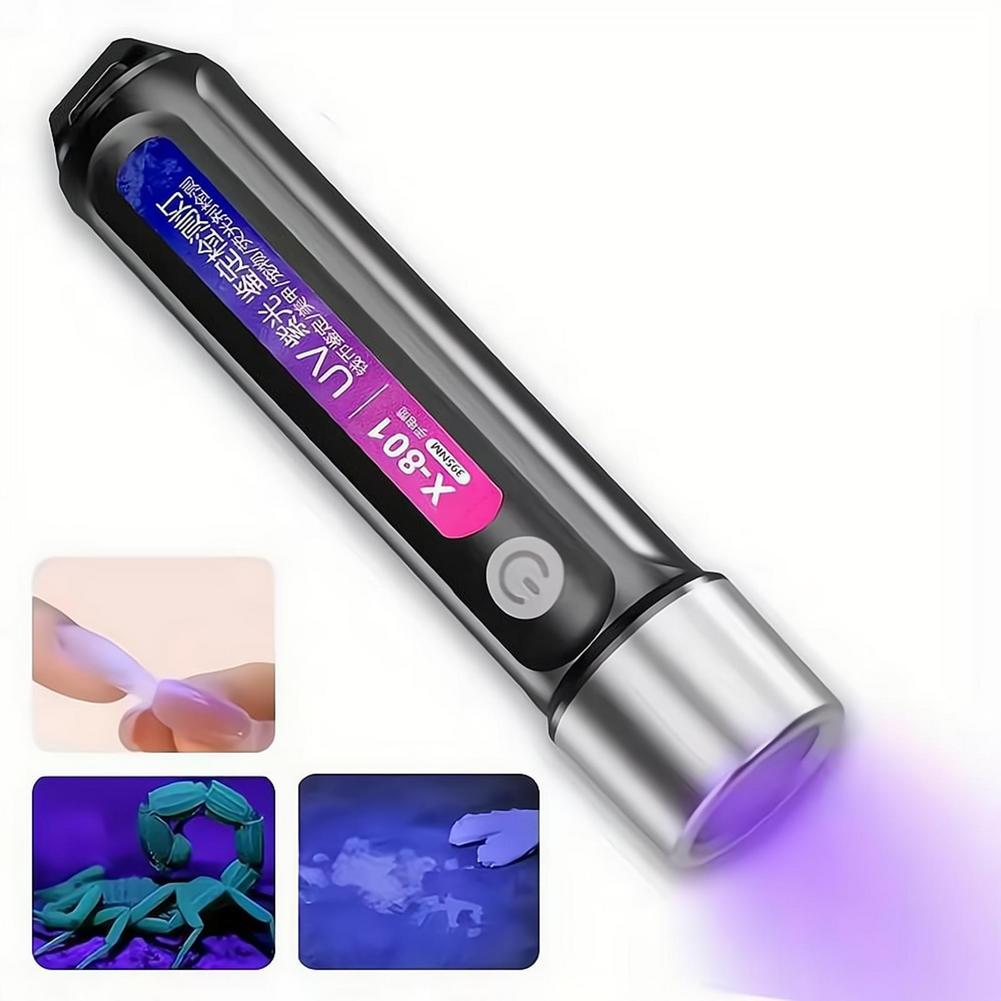 Uv Nail Lamp - Mini Lanterna UV LED Recarregável para