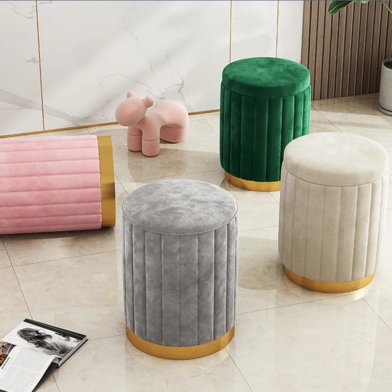 Beauty Makeup Chair - Pode ser usado como banqueta de