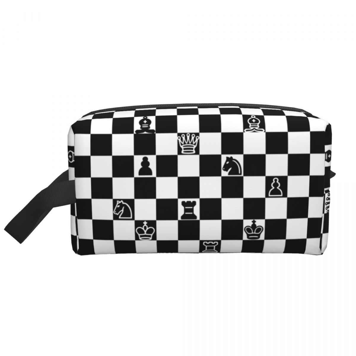 Makeup Beauty Makeup Game - Bolsa cosmética de xadrez feminina, moda