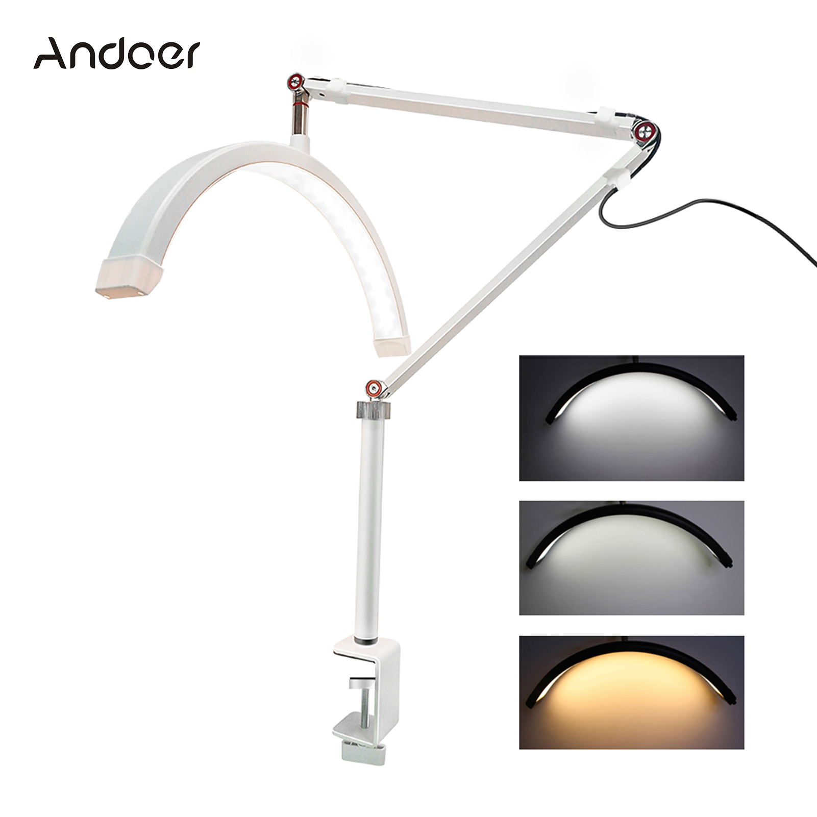 Beauty Makeup Hd - Andoer HD-M3X LED luz de vídeo