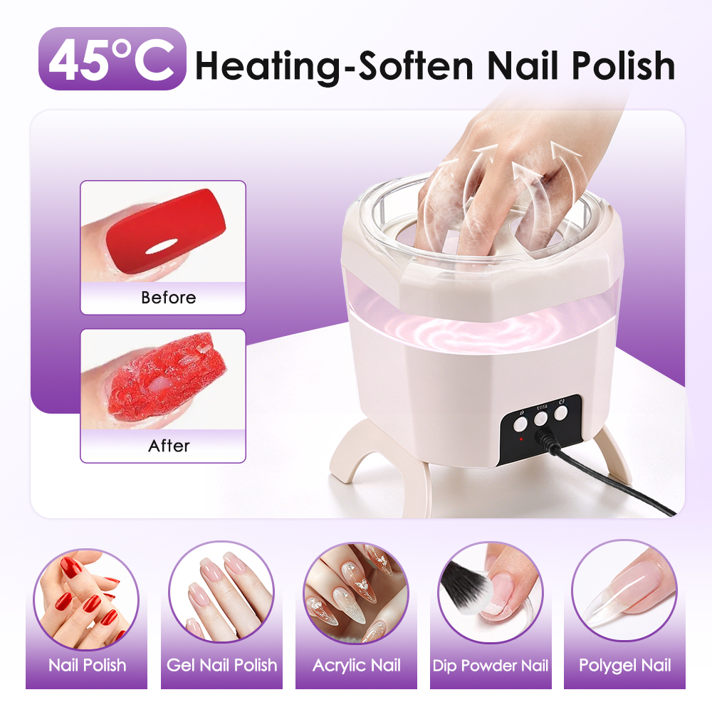 Uv Nail Lamp - Máquina Elétrica Removedora de Gel para