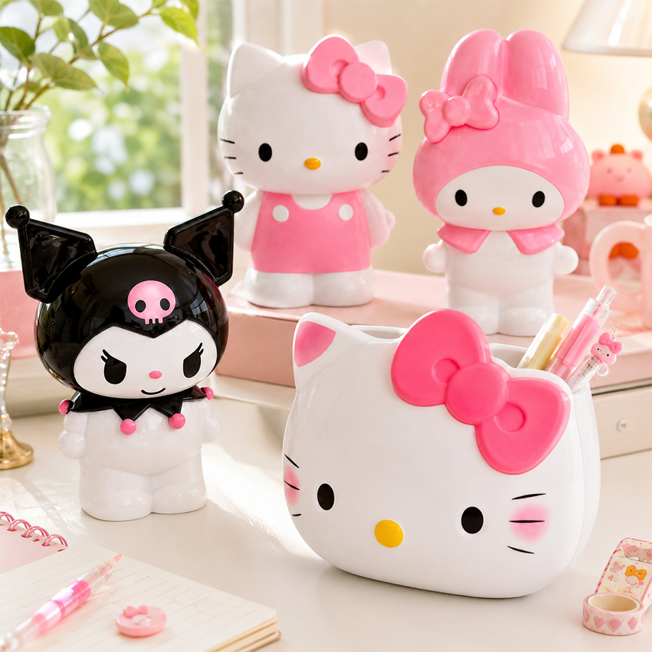 My Beauty Makeup Set - Organizador de Mesa Hello Kitty Sanrio