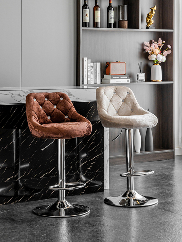 Beauty Makeup Chair - Cadeira de bar estilo europeu, banqueta