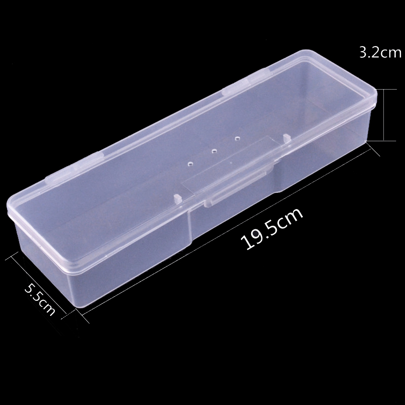 Beauty Makeup Box Set - 1 peça transparente vazio caixa de