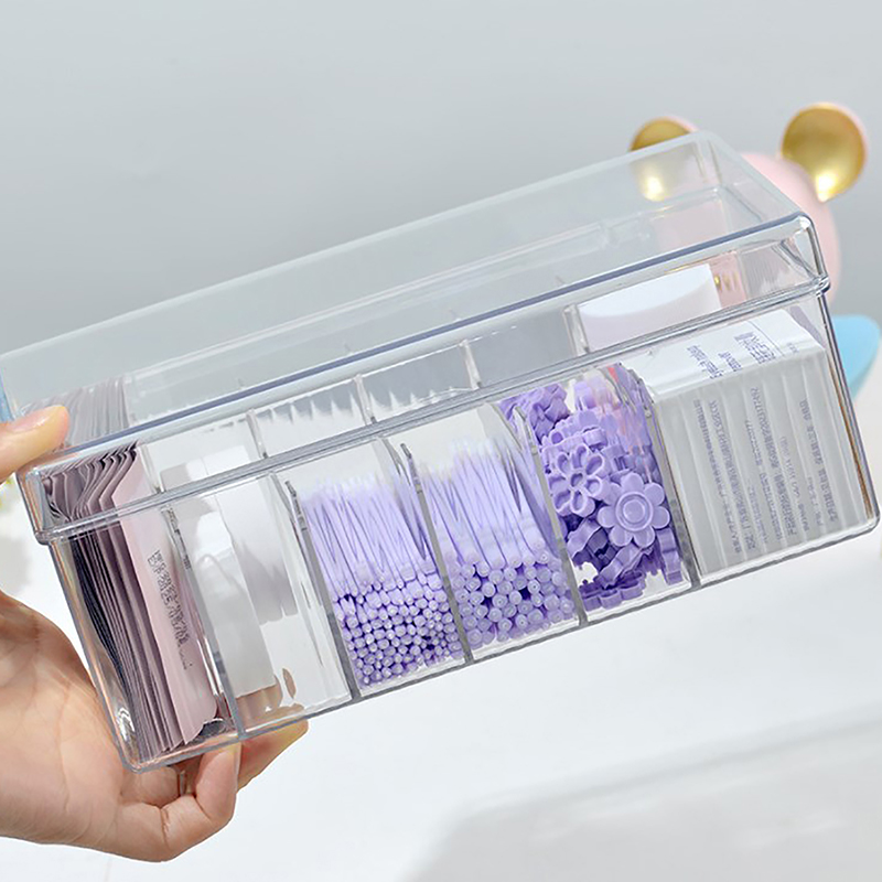Beauty Makeup Box Set - Grande Capacidade Eyelash Tool Storage Box,