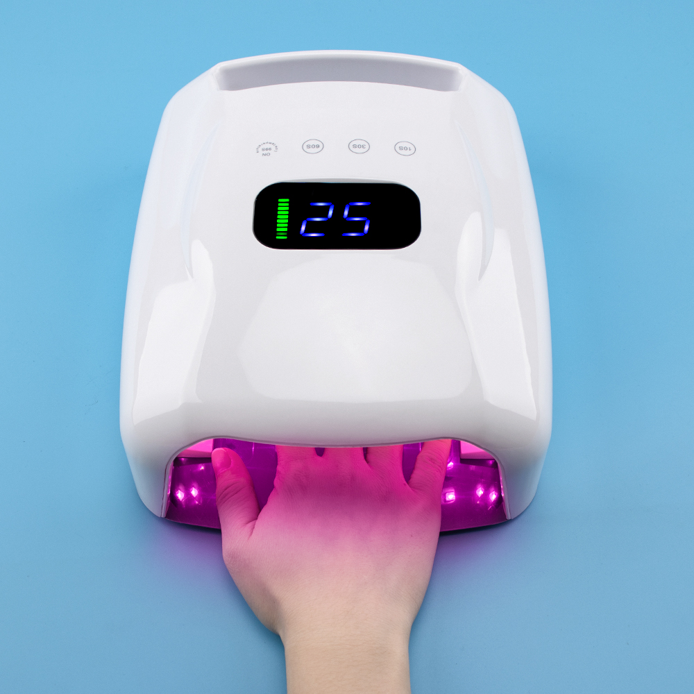 Nova alta potência 96w luz ver - Uv Nail Lamp avaliação e preço