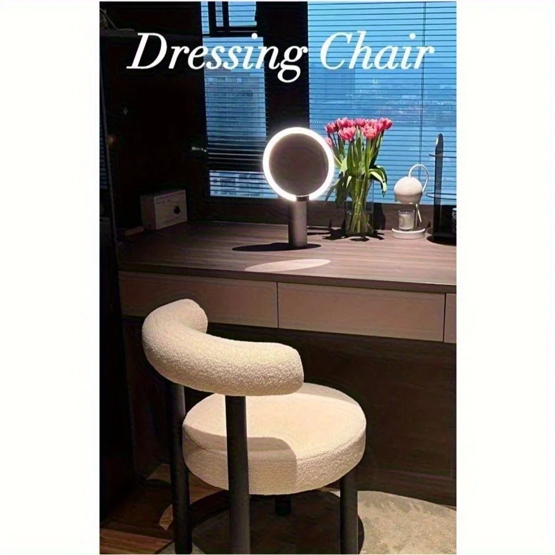 Simples vaidade fezes com arma - Beauty Makeup Chair avaliação e preço