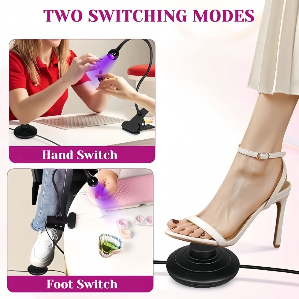 Lâmpada UV LED Portátil 5W/3W  - Uv Nail Lamp avaliação e preço