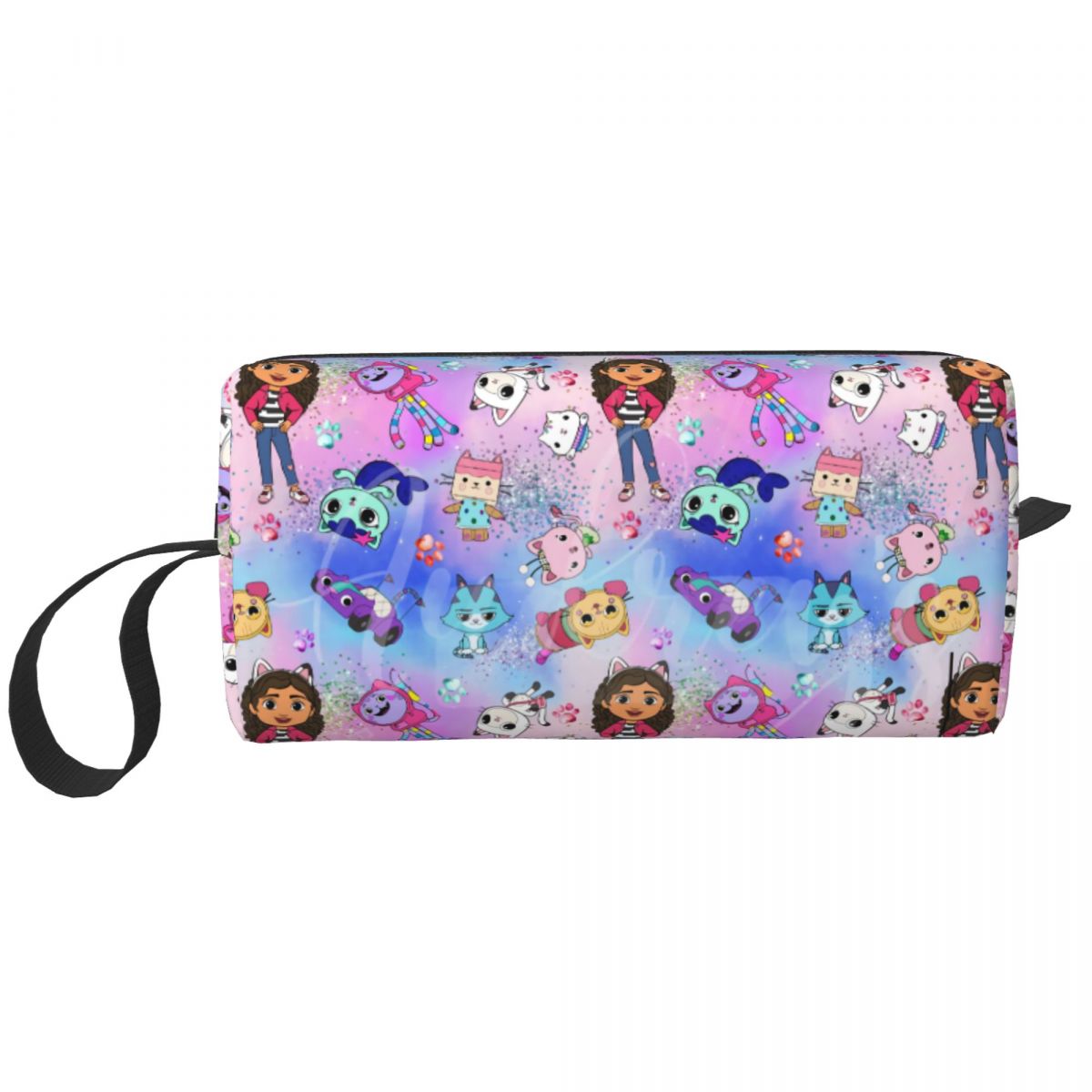 Gabbys-Dollhouse Pattern Toile - Beauty Makeup Kit Box avaliação e preço