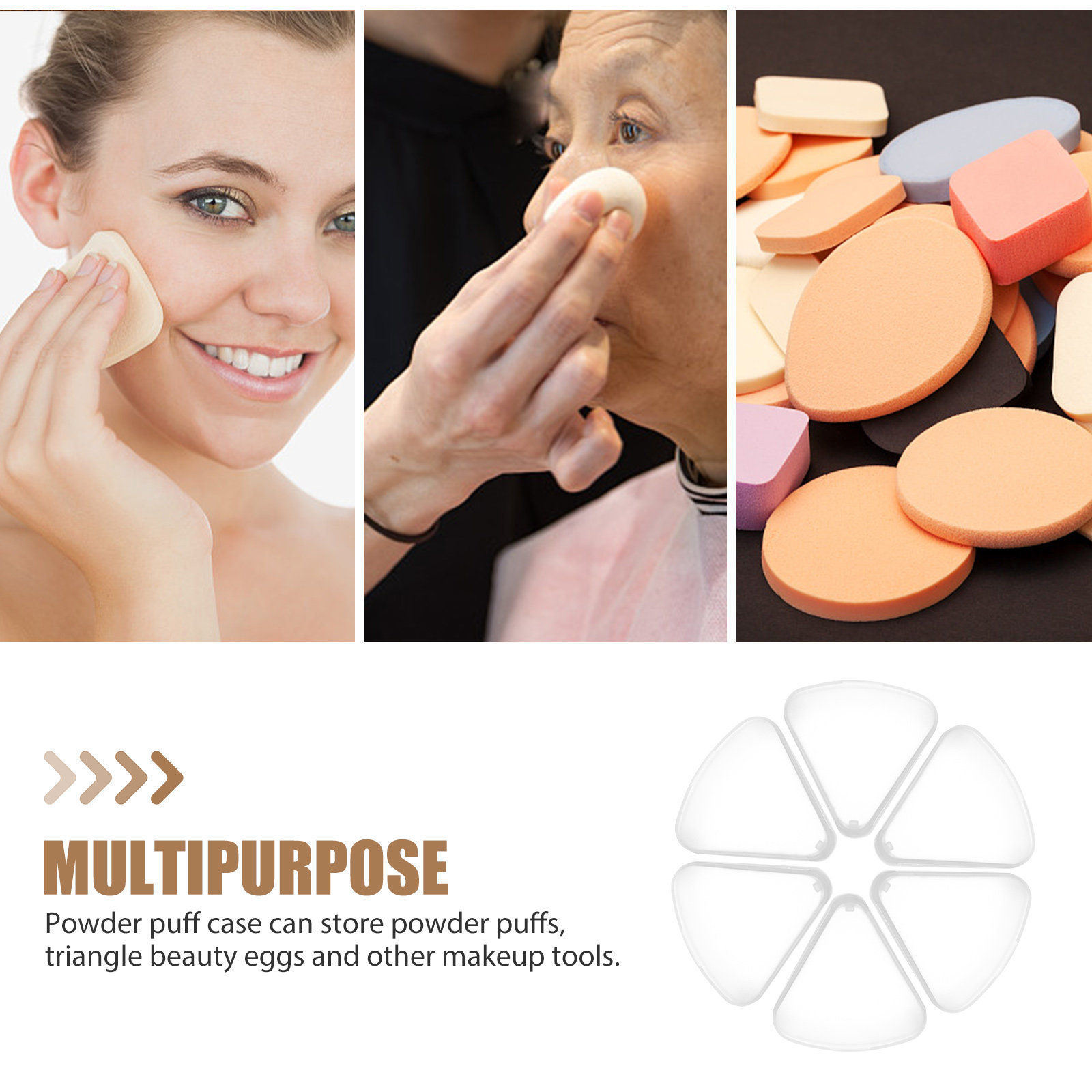 Estojo de Viagem para 6 Esponj - Makeup And Beauty avaliação e preço