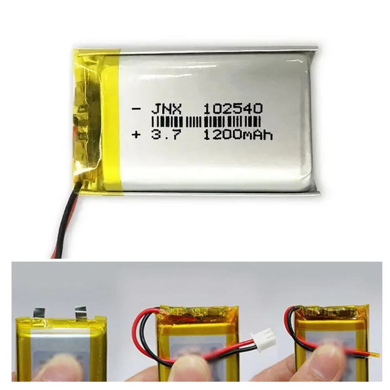 102540 3.7v 1200mah bateria re - Makeup Beauty Makeup Game avaliação e preço