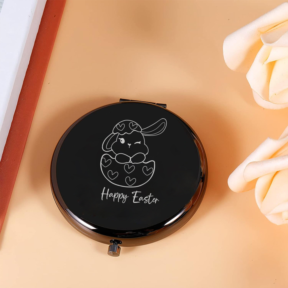 Espelho de bolso com texto per - Makeup And Beauty avaliação e preço