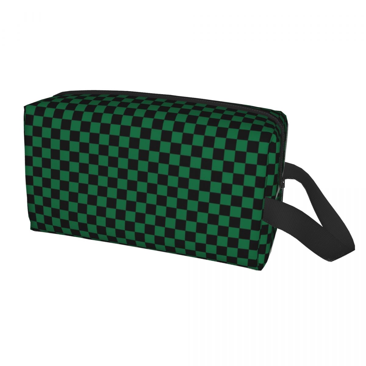 Bolsa cosmética de xadrez femi - Makeup Beauty Makeup Game avaliação e preço