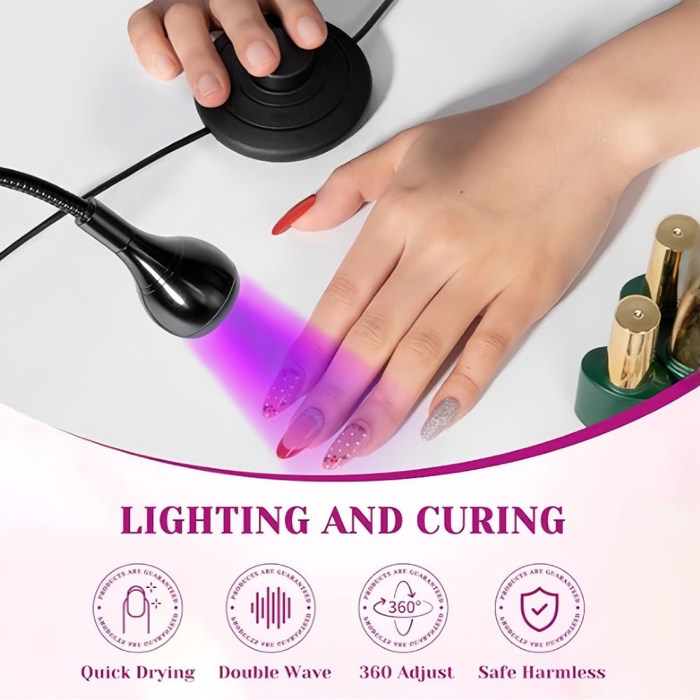 Lâmpada UV LED Portátil 5W/3W  - Uv Nail Lamp avaliação e preço
