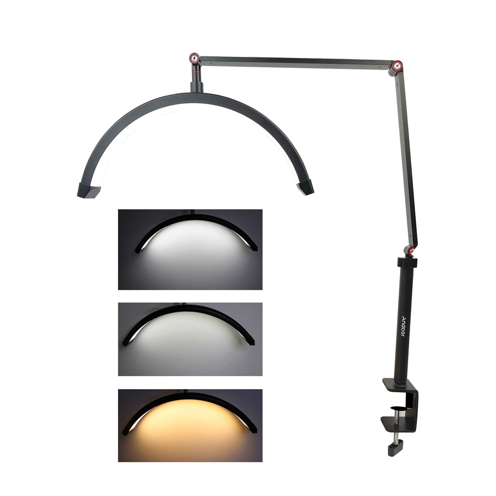 Andoer HD-M3X LED luz de vídeo - Beauty Makeup Hd avaliação e preço