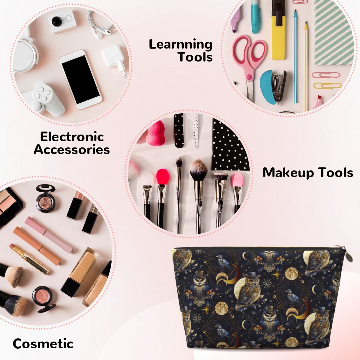 Personalizado halloween meia-n - Beauty Makeup Kit Box avaliação e preço
