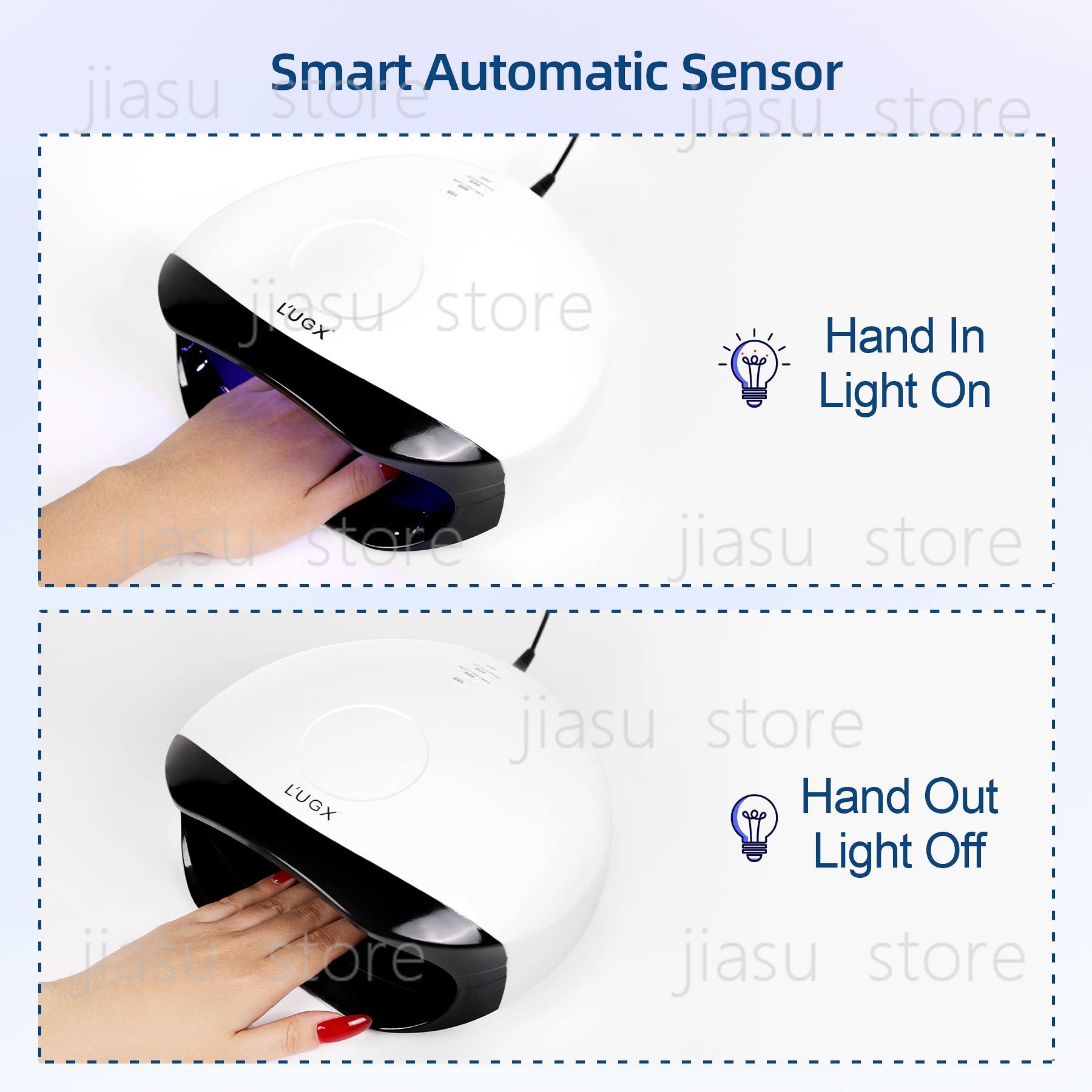 LUGX Oferta Quente: Secador de - Uv Nail Lamp avaliação e preço