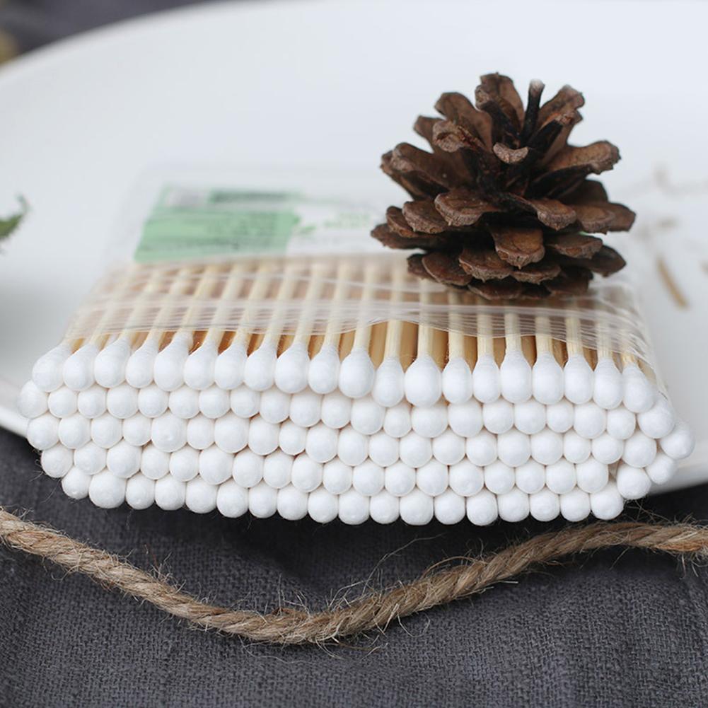 10/100pcs cotonetes descartáve - Makeup And Beauty avaliação e preço