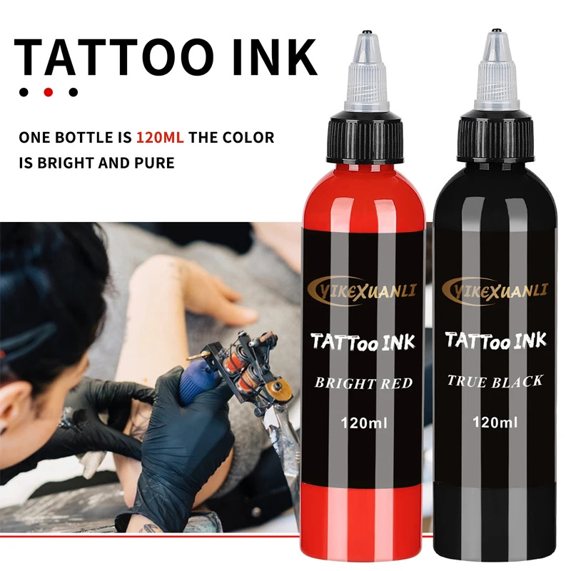 120ml pigmento de tinta de tat - Beauty Makeup Kit Box avaliação e preço