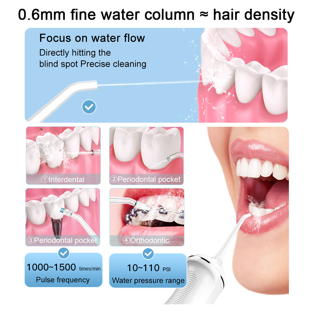 Irrigador Dental Portátil Sem  - Micellar Water Cleanser avaliação e preço