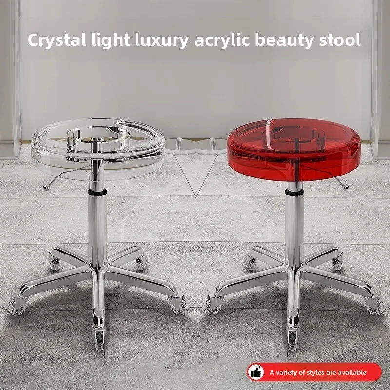 Cadeira giratória de aço inoxi - Beauty Makeup Chair avaliação e preço