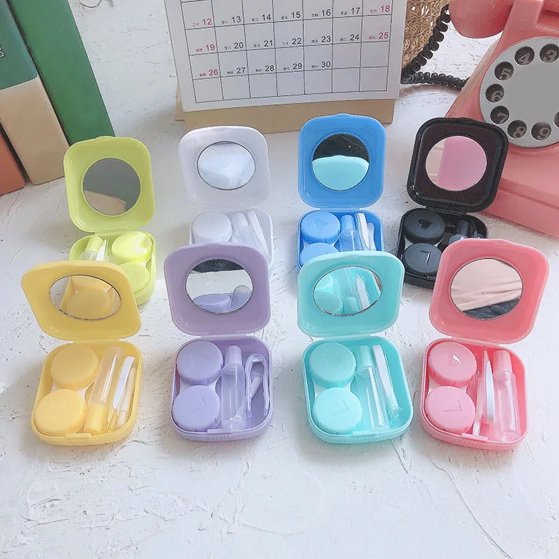 Mini Contact Lens Pocket Case, - Beauty Makeup Kit Box avaliação e preço