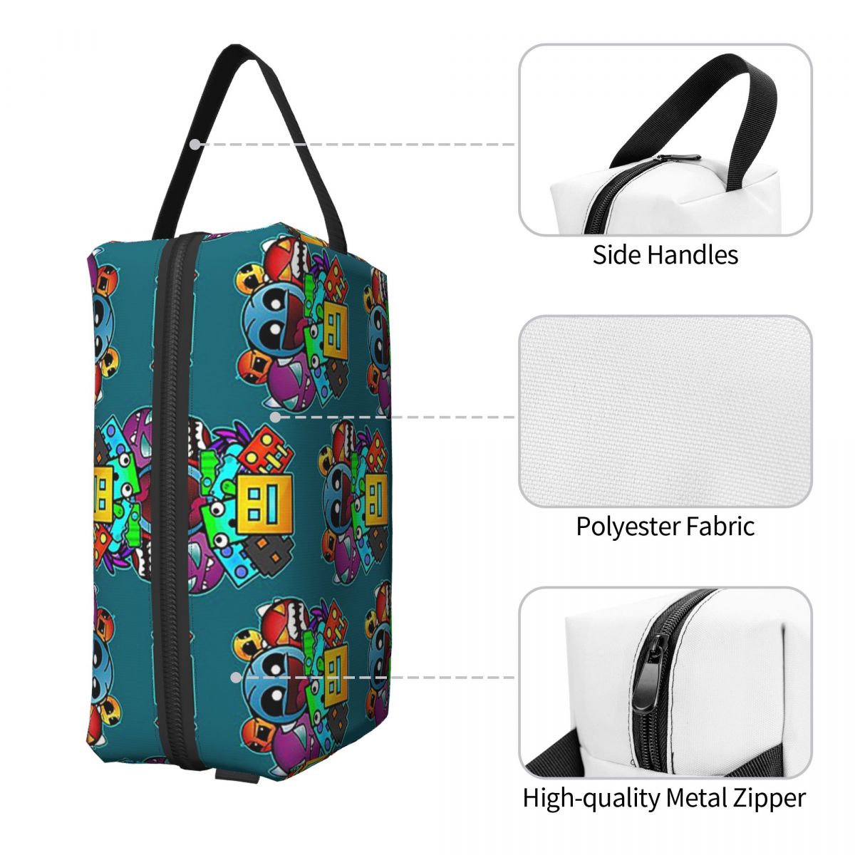 Bolsa de maquiagem Geometry Da - Makeup Beauty Makeup Game avaliação e preço