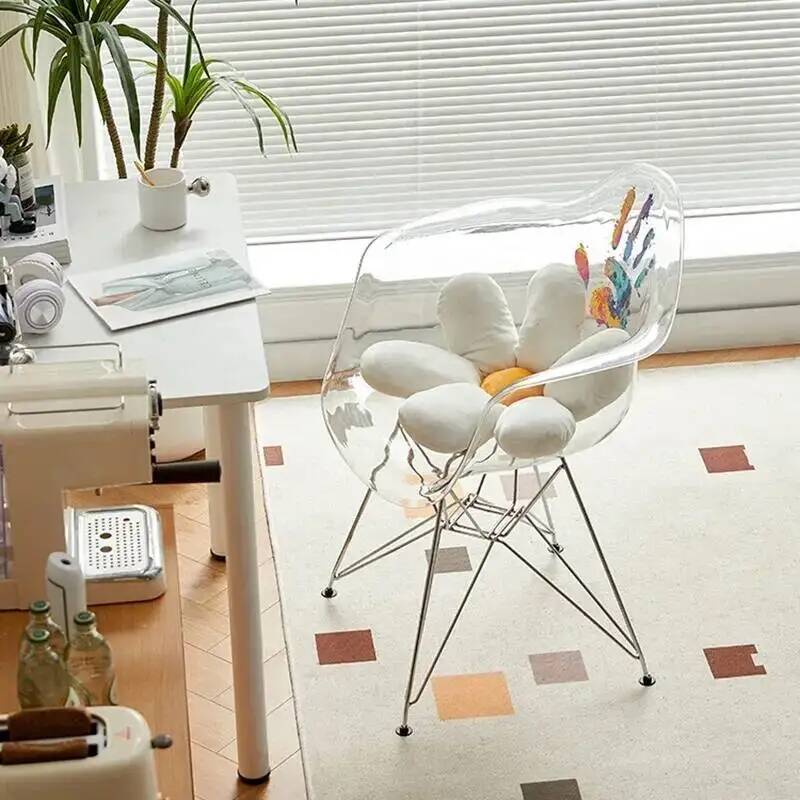 Cadeira de Jantar Transparente - Beauty Makeup Chair avaliação e preço